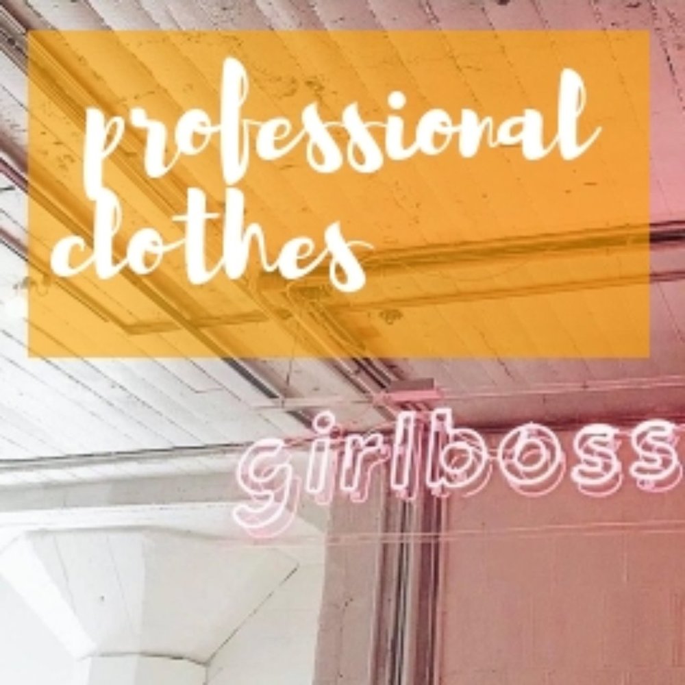 WORK & OFFICE CLOTHES